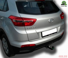 ТСУ для Hyundai Creta 2016- без снятия и выреза бампера. Нагрузки 1300/75 кг