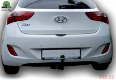 ТСУ для Hyundai i30 хетчбек 2011- без выреза бампера. Нагрузки 1200/75 кг, масса фаркопа 16,4 кг (без электрики в комплекте)