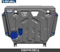 Защита Rival Plate для картера и КПП Nissan Sentra B17 2012-2019